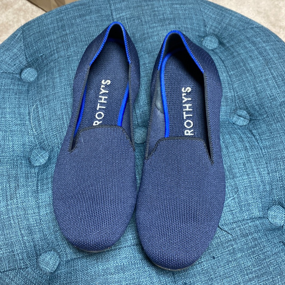 Rothy’s loafers, Navy 9